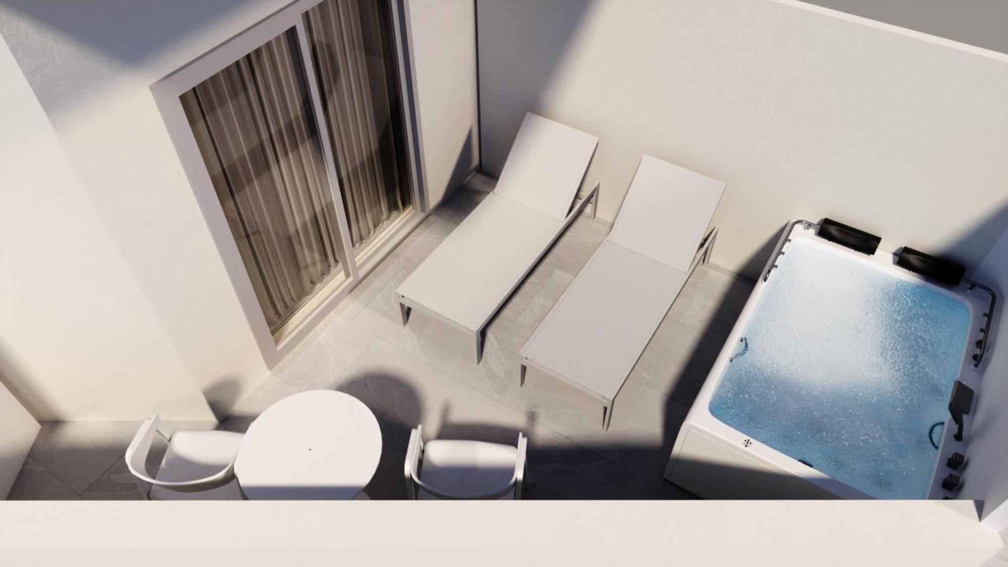 Calma Luxury Studios & Suites Faliraki Exterior foto